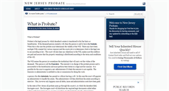 Desktop Screenshot of newjerseyprobate.org